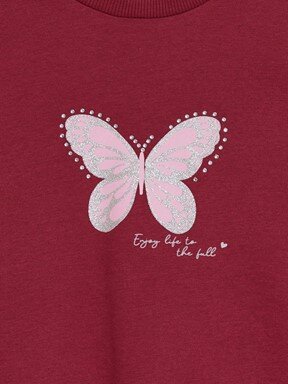 Sweatshirt AÇIK BORDO