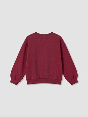 Sweatshirt AÇIK BORDO