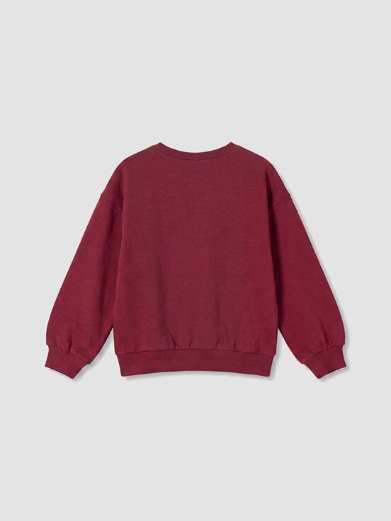Sweatshirt AÇIK BORDO