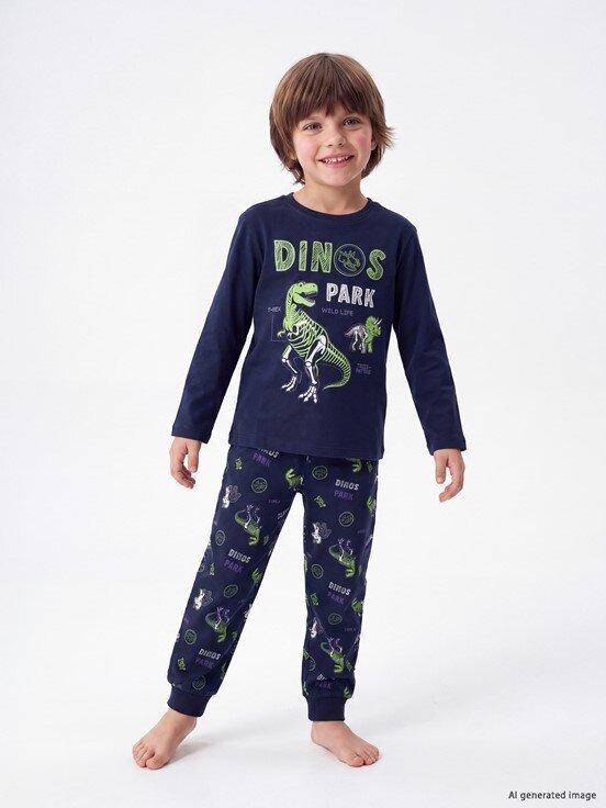 Pijama Takım LACİVERT