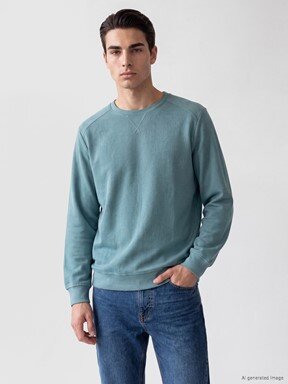 Sweatshirt MAT YEŞİL