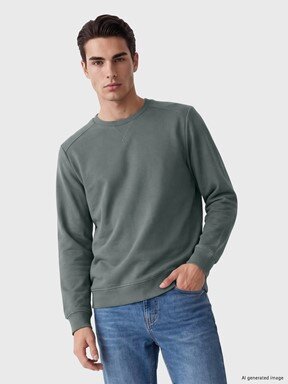 Sweatshirt MAT YEŞİL