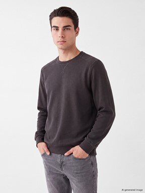 Sweatshirt MAT YEŞİL