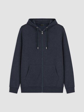 Fermuarlı Sweatshirt LACİVERT