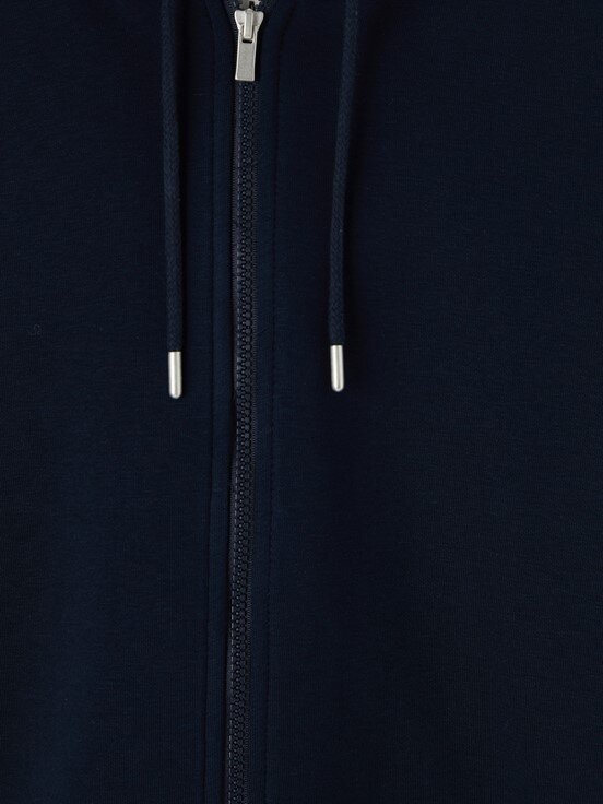 Fermuarlı Sweatshirt LACİVERT