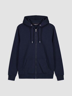 Fermuarlı Sweatshirt LACİVERT