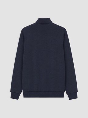 Fermuarlı Sweatshirt LACİVERT