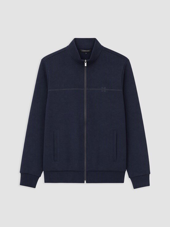 Fermuarlı Sweatshirt LACİVERT