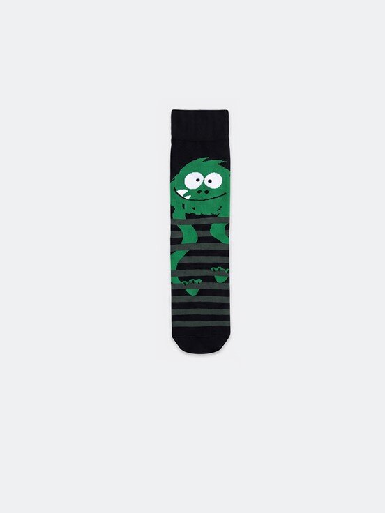 Soket Çorap KARIŞIK RENK İPLİĞİ BOYALI