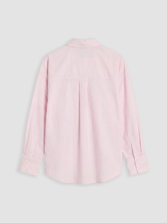Gömlek PEMBE ÇİZGİLİ