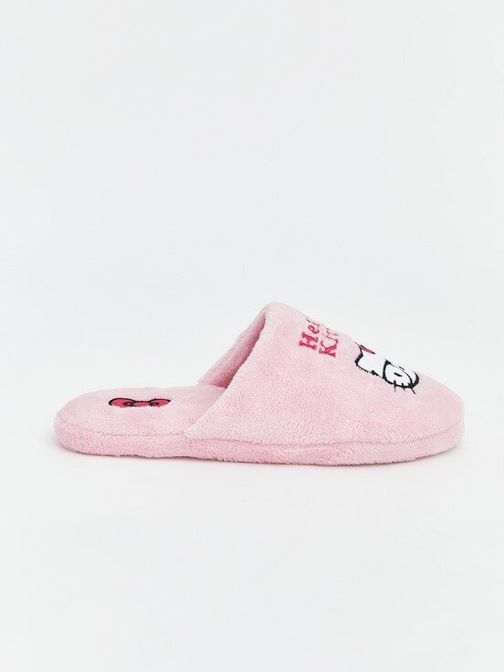 Ev Terliği PEMBE BASKILI