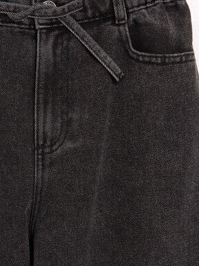 Jean Pantolon SİYAH ASİT YIKAMALI