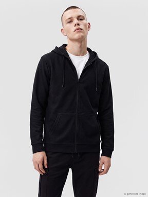 Fermuarlı Sweatshirt GRI