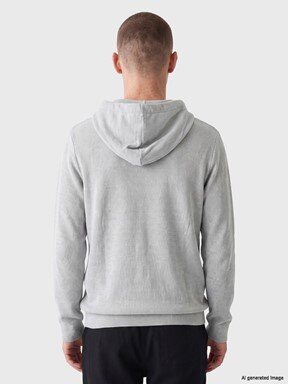 Fermuarlı Sweatshirt GRI