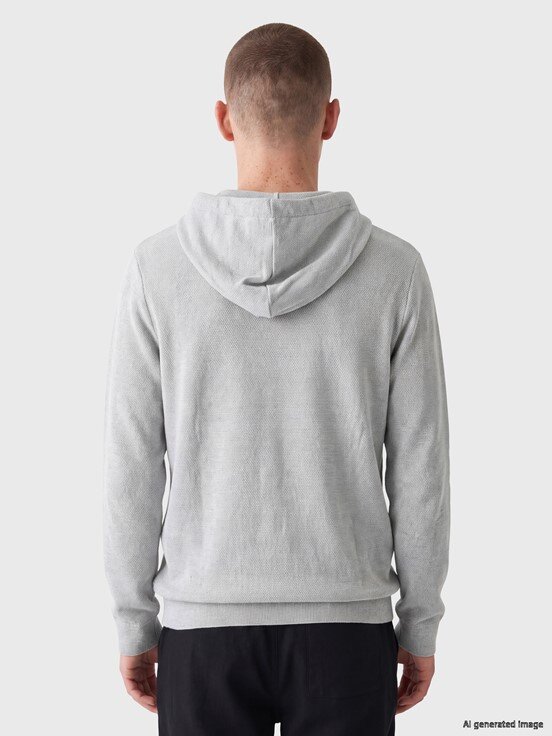 Fermuarlı Sweatshirt GRI