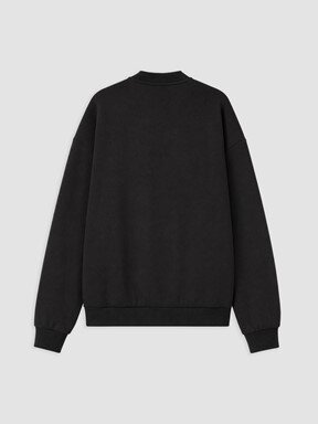 Fermuarlı Sweatshirt YENİ SİYAH