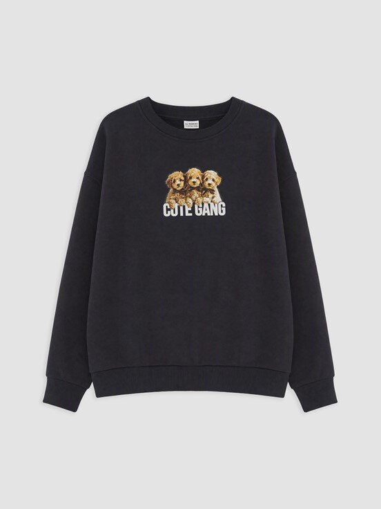 Sweatshirt KOYU LACİVERT