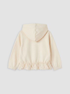 Fermuarlı Sweatshirt TEN RENGİ