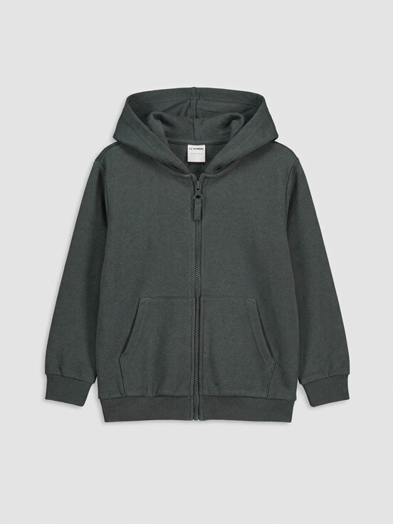 Fermuarlı Sweatshirt ANTRASİT