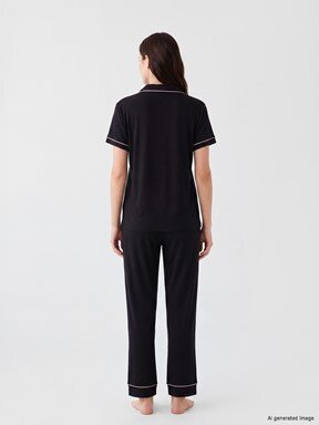 Pijama Takım YENİ SİYAH