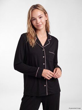 Pijama Takım YENİ SİYAH