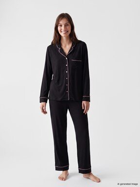Pijama Takım YENİ SİYAH