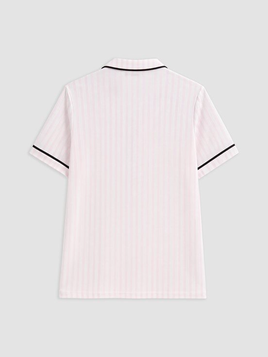 Şortlu Pijama Takımı EKRU BASKILI