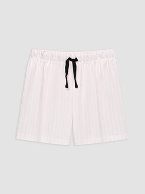 Şortlu Pijama Takımı EKRU BASKILI