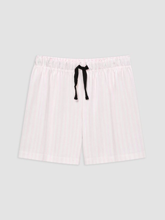 Şortlu Pijama Takımı EKRU BASKILI