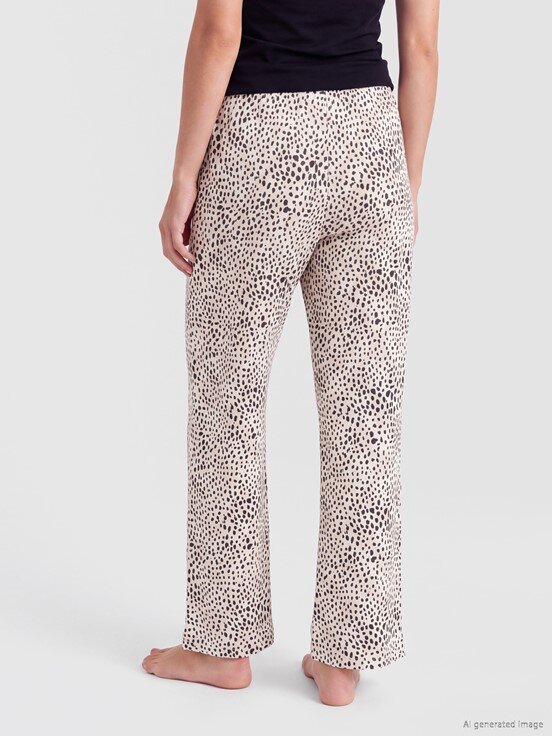 Pijama Alt UÇUK PEMBE BASKILI