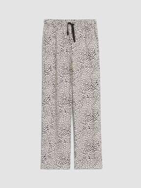 Pijama Alt UÇUK PEMBE BASKILI