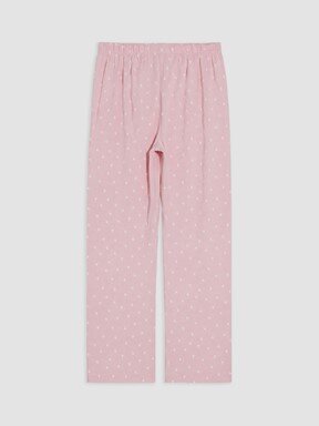 Pijama Takım PEMBE BASKILI