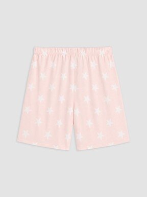 Şortlu Pijama Takımı AÇIK PEMBE BASKILI