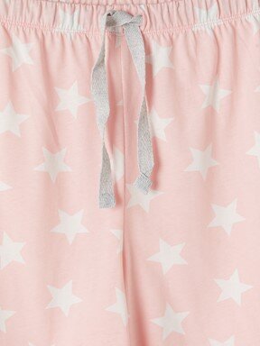 Şortlu Pijama Takımı AÇIK PEMBE BASKILI