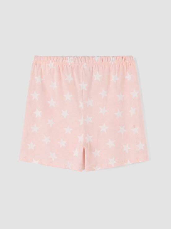 Şortlu Pijama Takımı AÇIK PEMBE BASKILI