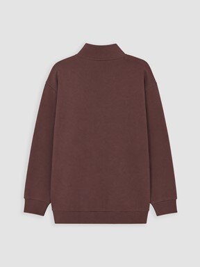 Sweatshirt KAHVERENGİ