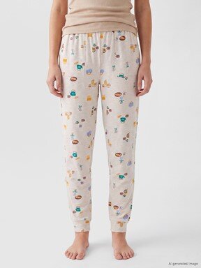 Pijama Alt YULAF BEJİ MELANJ