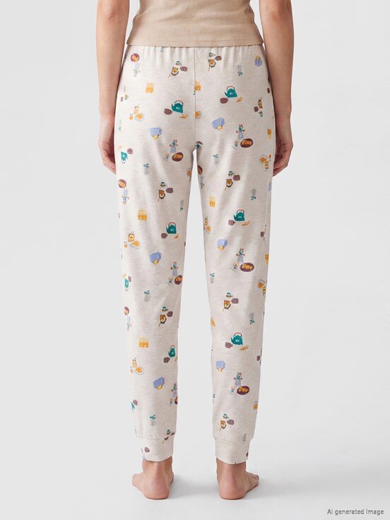Pijama Alt YULAF BEJİ MELANJ