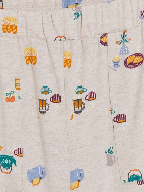 Pijama Alt YULAF BEJİ MELANJ