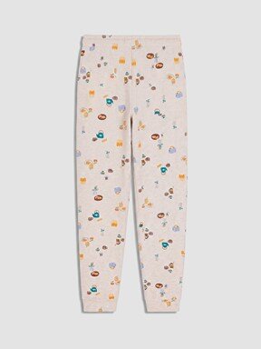 Pijama Alt YULAF BEJİ MELANJ