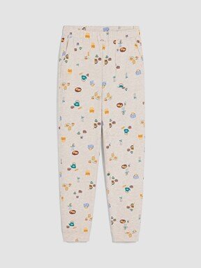 Pijama Alt YULAF BEJİ MELANJ