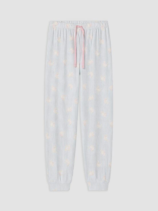 Pijama Takım AÇIK MAVİ BASKILI