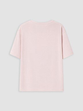 Pijama Takım PEMBE BASKILI