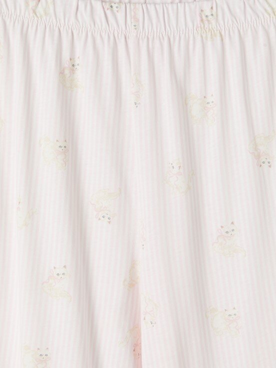 Pijama Takım PEMBE BASKILI