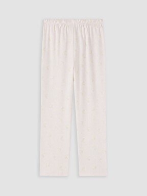 Pijama Takım PEMBE BASKILI