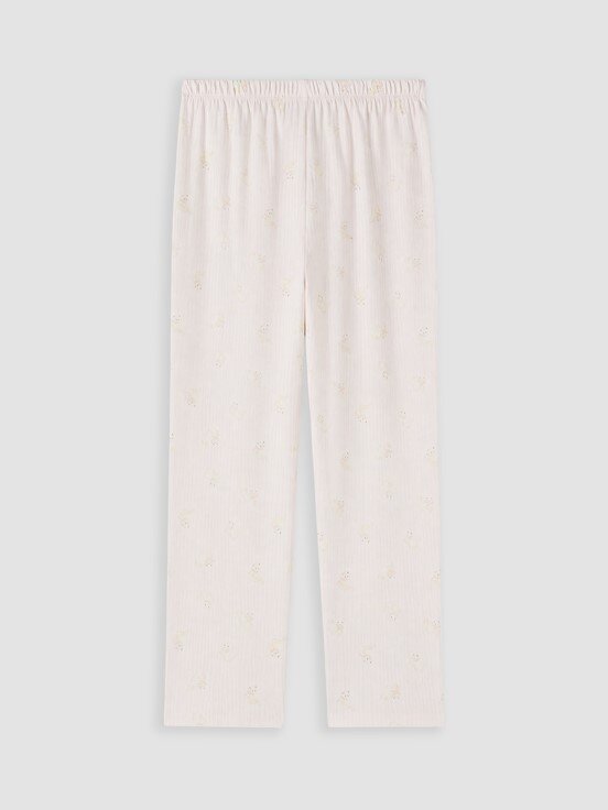 Pijama Takım PEMBE BASKILI