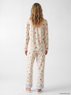 Pijama Takım EKRU MELANJ