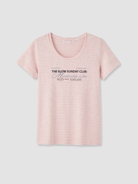 Kaprili Pijama Takımı PEMBE BASKILI