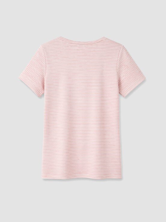 Kaprili Pijama Takımı PEMBE BASKILI
