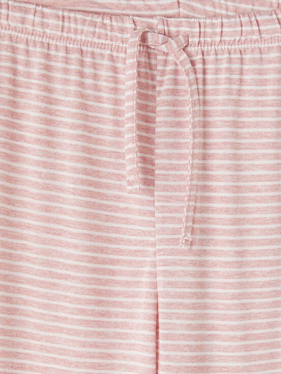 Kaprili Pijama Takımı PEMBE BASKILI
